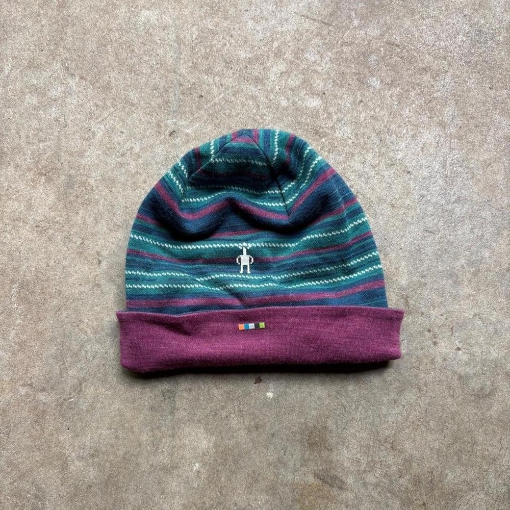 Smartwool multicoloured striped beanie